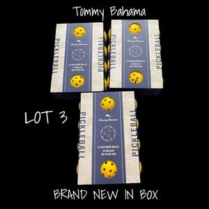 Tommy Bahama Pickleball Balls Three Dozen = 36 pieces Lot New In Box